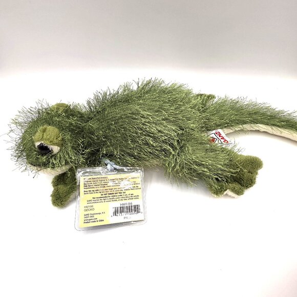 Webkinz Ganz Green Gecko HM186 Lizard Reptile Stuffed Animal New Sealed Tag Code - Picture 4 of 9